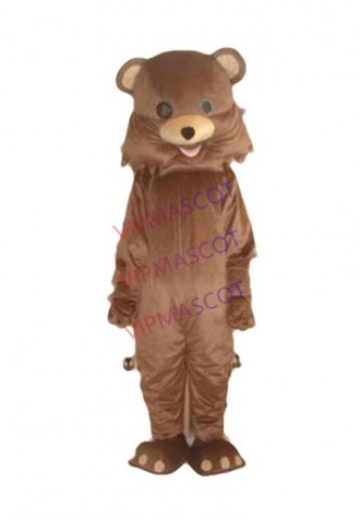 Hot sale Cute Adult cute blame mouth bear mascot fancy dress costumes Chirstmas party costumes