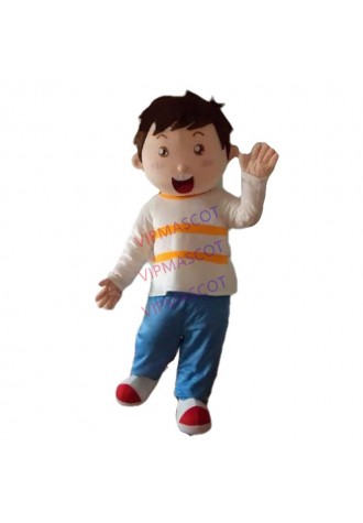 New arrival Cute Adult cute boy mascot costume cartoon costumes party outfits carnival costumes