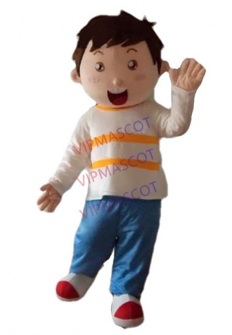 New arrival Cute Adult cute boy mascot costume cartoon costumes party outfits carnival costumes