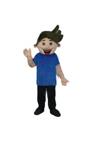 Hot sale Cute Adult cute boy mascot fancy dress costumes Halloween party costumes