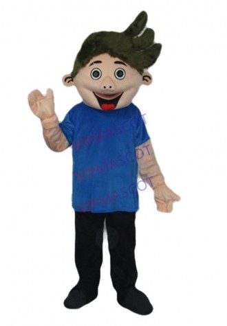 Hot sale Cute Adult cute boy mascot fancy dress costumes Halloween party costumes
