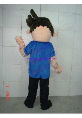 Hot sale Cute Adult cute boy mascot fancy dress costumes Halloween party costumes