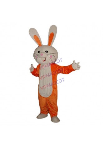 New arrival Adult cute orange little rabbit mascot fancy dress costumes Halloween party costumes
