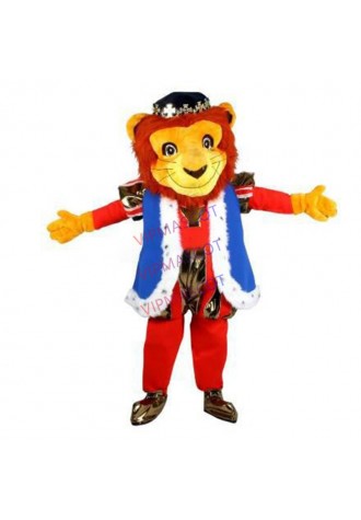 Hot sale Adult new high quality humor Leo the Lion Prince Mascot Adult Costume