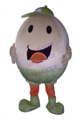 Hot sale Cute Cartoon Character Adult cute happy egg Mascot Fancy Dress Halloween party Costume adult size