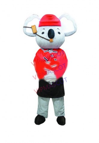 Hot sale Cute Adult cute red bear mascot fancy dress costumes Halloween party costumes