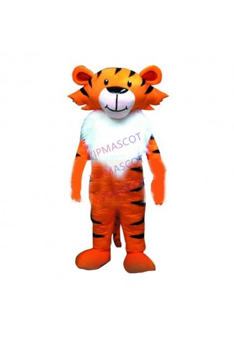 New arrival Cute Adult cuter orange tiger mascot fancy dress costumes Halloween party costumes