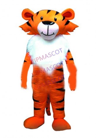 New arrival Cute Adult cuter orange tiger mascot fancy dress costumes Halloween party costumes