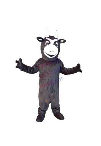 Foam Custom made Cartoon Character Adult Black goat Fancy Dress cosplay Halloween  Party Costume