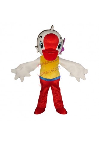 New arrival Cute Adult cartoon character lovely Goose Mascot Costume fancy dress party costumes