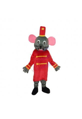 New arrival Cute Adult red rat mascot fancy dress costumes Halloween party costumes