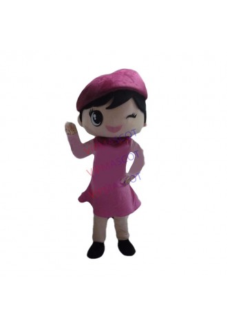 New arrival Foam Adult lovely cartoon fashion little girl mascot costume fancy dress party costumes adult size
