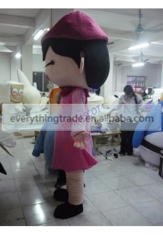 New arrival Foam Adult lovely cartoon fashion little girl mascot costume fancy dress party costumes adult size