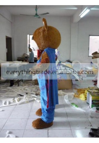Hot sale Foam Adult lovely cartoon super bear mascot costume fancy dress party costumes adult size