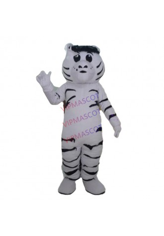 Hot sale Adult white tiger mascot costume animal mascot suit custom mascot dress fancy dress costumes party costumes