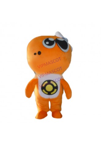 Hot sale Foam Adult cute cartoon orange doll mascot costume fancy dress party costumes adult size