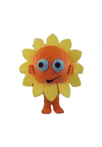 New arrival  Cute new Cartoon lovely Character cute sunflower mascot Costume fancy dress costume Adult size