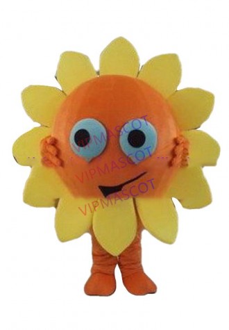 New arrival  Cute new Cartoon lovely Character cute sunflower mascot Costume fancy dress costume Adult size