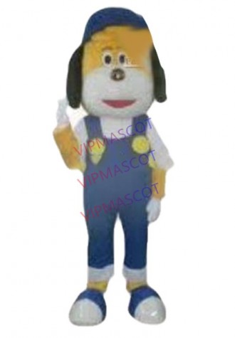Hot sale Cute Adult cute Tan Bulldog mascot mascot costume fancy dress Halloween party costumes adult size