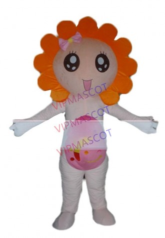 New arrival Cute Adult cartoon cute Sunny girl mascot costume suit fancy dress party costumes