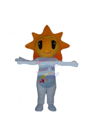 New arrival Adult cartoon cute sun baby mascot costume suit fancy dress party costumes