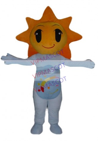 New arrival Adult cartoon cute sun baby mascot costume suit fancy dress party costumes