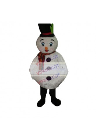 New arrival Foam Adult cartoon character lovely snowman Mascot Costume Halloween party costumes
