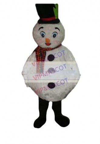 New arrival Foam Adult cartoon character lovely snowman Mascot Costume Halloween party costumes
