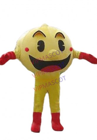 New arrival Cartoon Character cute Yellow Superhuman Mascot Costume party costume Adult Size