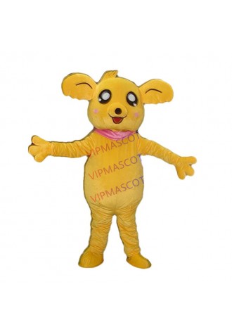 Hot sale Foam Cartoon Character cute Kiki Bear Mascot Costume party costume Adult Size