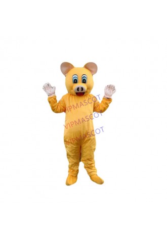 Hot sale Cute Cartoon Character lovely pig Adult Mascot Costume fancy dress costume