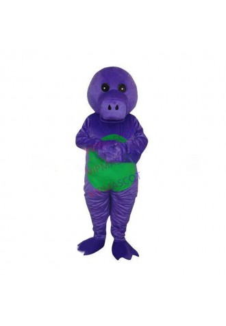 Hot sale Cute Character Adult lovely Purple Dragon Mascot Costume fancy dress Halloween party costume