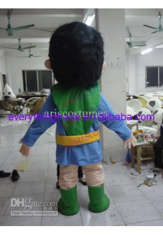 Hot sale Cute Adult lovely boy mascot costume party costumes fancy human mascot dress amusement park outfit