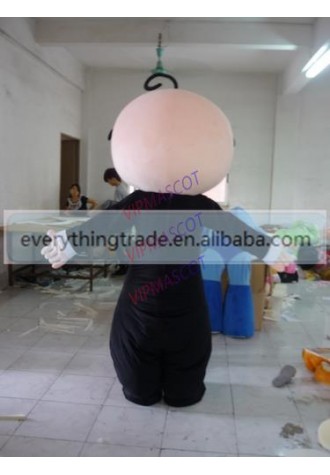 Hot sale Cute Adult cartoon cute glass old man mascot costume suit fancy dress mascot party costumes