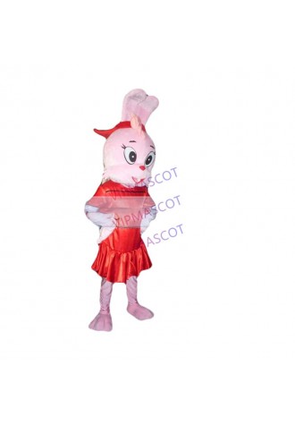 Hot selling Cute Adult cute rabbit girl mascot fancy dress suit costumes cartoon party costumes