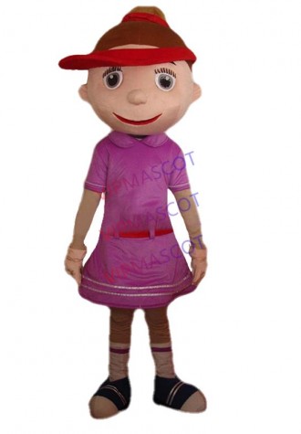Hot sale Cute Adult cute sport girl mascot fancy dress costumes Halloween cartoon party costumes