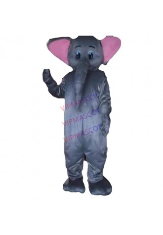 Hot sale Cute Adult mascot Happy Gray Elephant Adult Size Fancy Dress Cartoon Character Party Carnival Outfits Suit