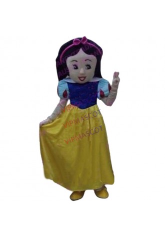 Hot sale Cute Adult White beautiful Little Princess Mascot Costume Cartoon Mascot Costume