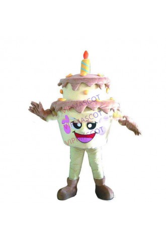 Hot sale Cute Character Adult lovely cute delicious cake Mascot Costume fancy dress Halloween party costume