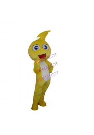 Hot selling Foam Adult lovely yellow happy doll mascot fancy dress costumes Halloween cartoon party costumes