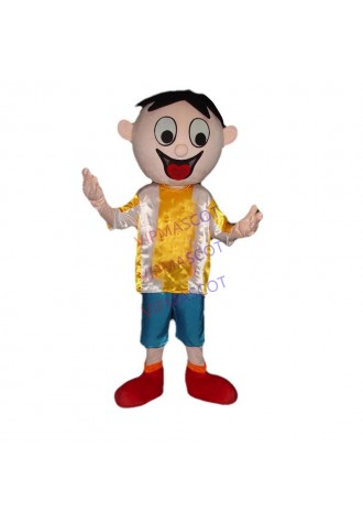 New arrival Foam Adult cute little boy mascot fancy dress costumes Halloween cartoon party costumes