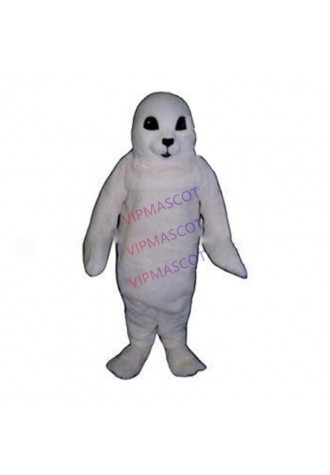 Hot sale Foam Cartoon Character Adult lovely Baby Seal Mascot White Mascot Costume fancy dress Halloween party costume