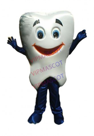 Hot sale Cute Adult NEW PROFESSIONAL TOOTH MASCOT COSTUME Adult Fancy Dress Cartoon Character Outfit Suit