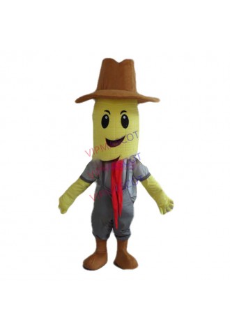 Hot selling Foam Adult cute corn doll Mascot Costume maize Indian Corn Grain Cartoon Character Mascotte Suit