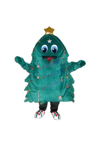 Hot selling Foam Adult cute Christmas Tree Xmas Fun Mascot Costume Adult Fancy Dress Cartoon Party Outfits Suit