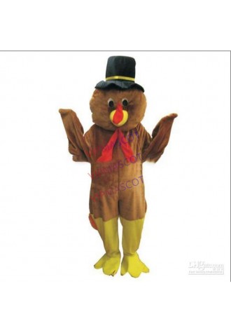 Hot selling Cute Adult cute mascot Thanksgiving Turkey cartoon clothing Halloween party costume