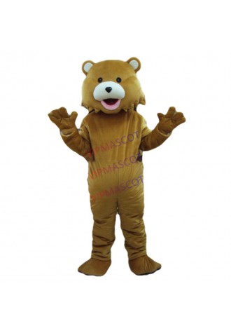 Latest high quality Brown  Bear Animal Mascot costume Adult Size Holiday special clothing