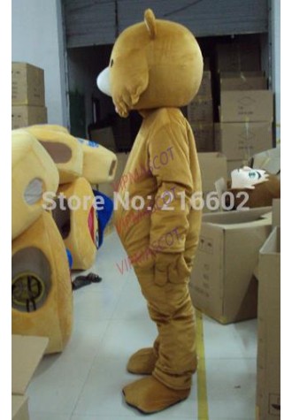 Latest high quality Brown  Bear Animal Mascot costume Adult Size Holiday special clothing