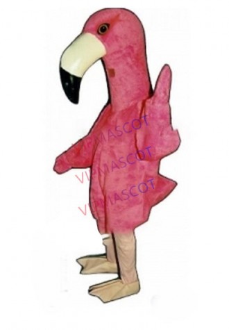 mascot  Anime Cosplay Costumes Pink Flamingo Mascot Costume ADULT flamingo theme carnival mascotte fancy dress kits