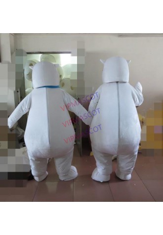 Latest high quality Custom Made mascot White Polar Bear Mascot Costume White Polar Bear Cosplay Mascot cosplay costume